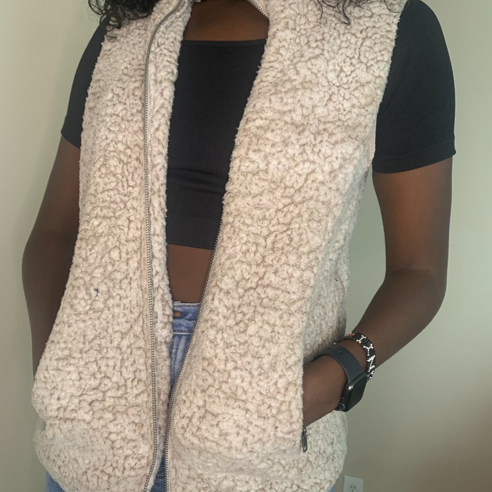 Faux Sherpa Vest